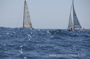 Mar de fondo en la regata Maresme Nord