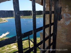 Bahía de Cabrera desde el castillo