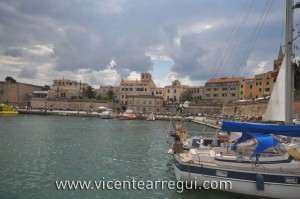 Nubes de desarrollo sobre Alghero