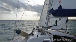 Tucana Sail "Lolita 3" en ceñida rumbo Cubelles